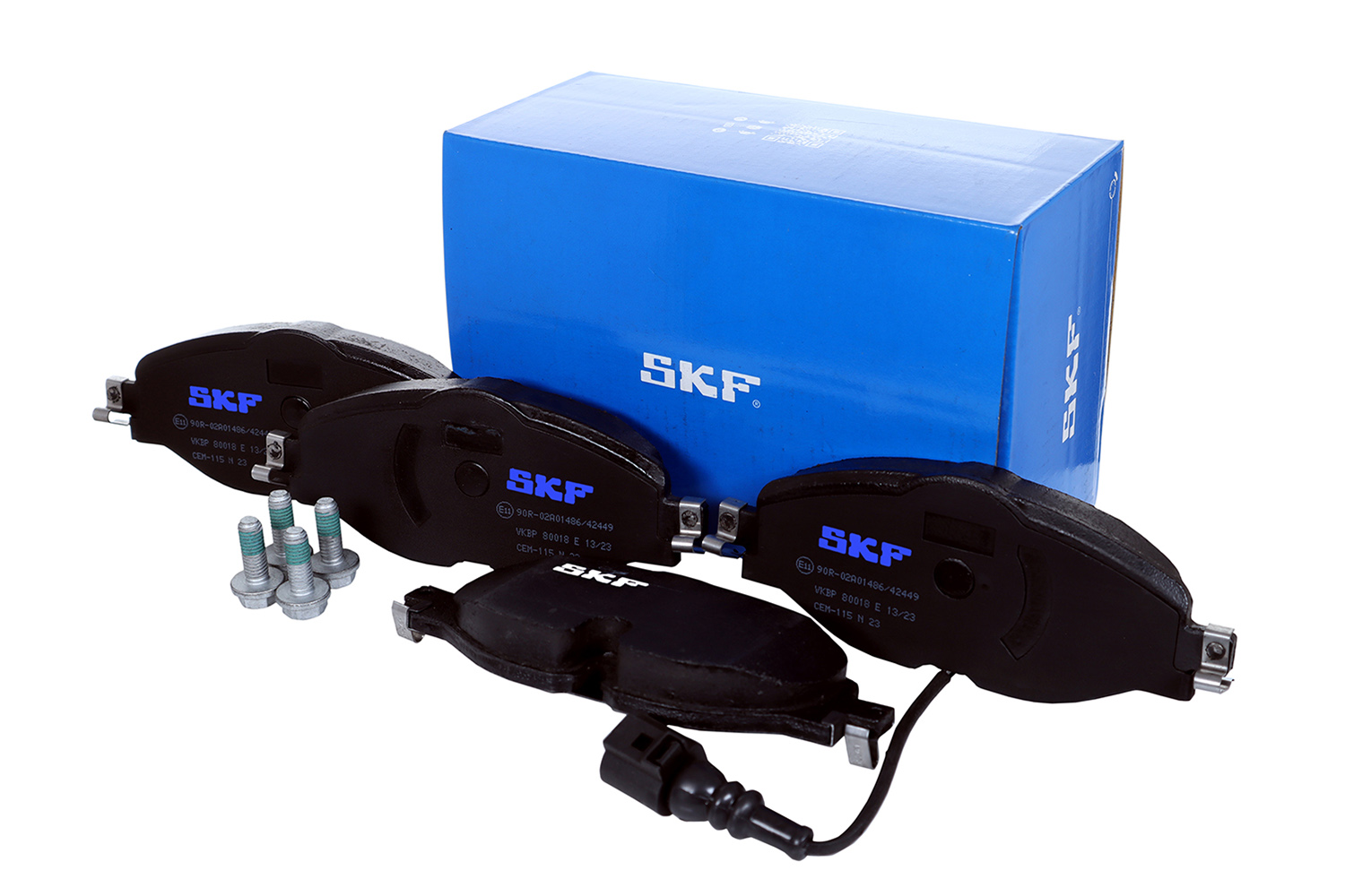Kit pastiglie freno, Freno a disco - VKBP 80018 E SKF